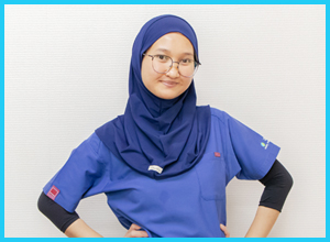 介護老人保健施設すま松の郷　　介護職員 セプティ・ウランダリさん（30代）